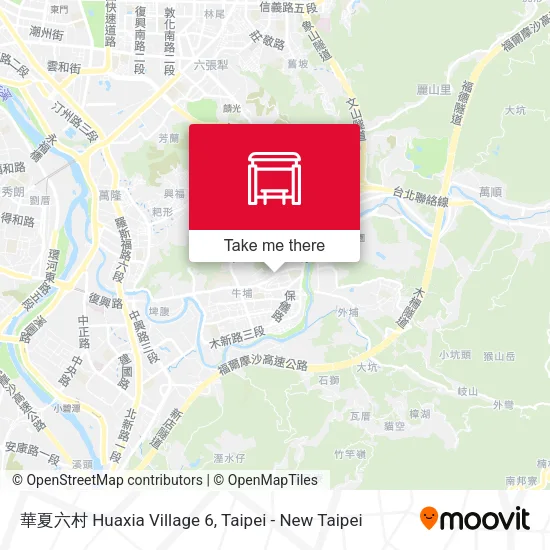 華夏六村 Huaxia Village 6 map