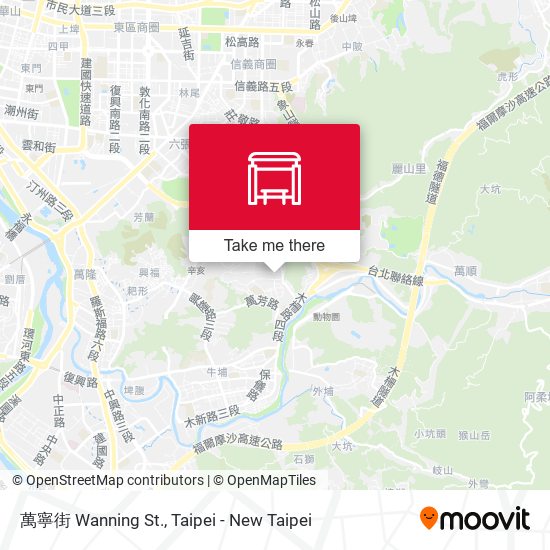 萬寧街 Wanning St. map