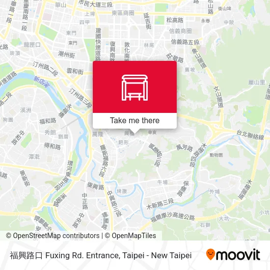福興路口 Fuxing Rd. Entrance map