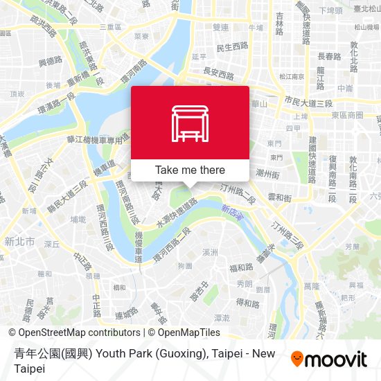 青年公園(國興) Youth Park (Guoxing) map