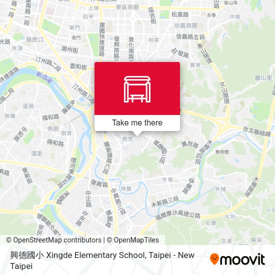 興德國小 Xingde Elementary School地圖