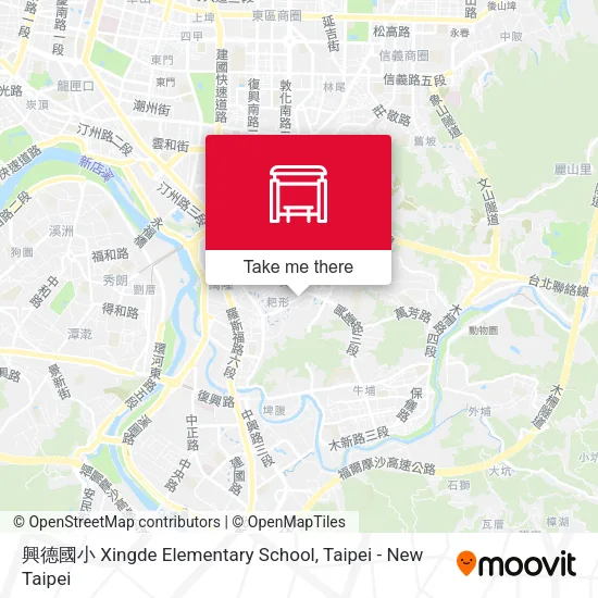 興德國小 Xingde Elementary School map