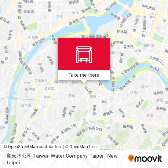 自來水公司 Taiwan Water Company map