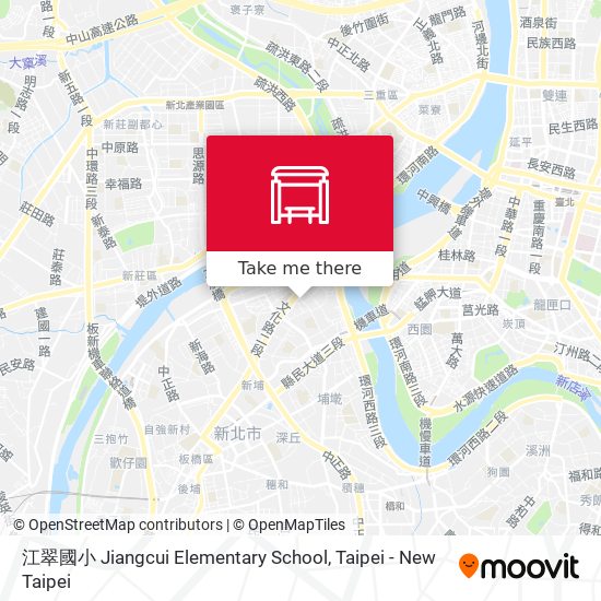 江翠國小 Jiangcui Elementary School地圖