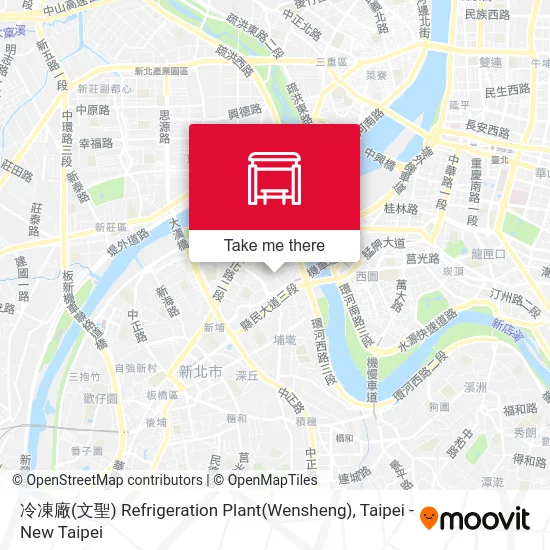 冷凍廠(文聖) Refrigeration Plant(Wensheng)地圖