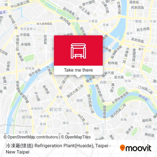冷凍廠(懷德) Refrigeration Plant(Huaide) map