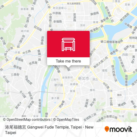 港尾福德宮 Gangwei Fude Temple map