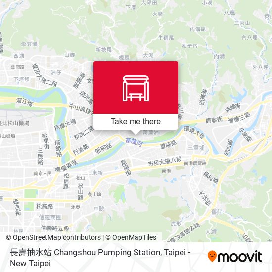 長壽抽水站 Changshou Pumping Station map
