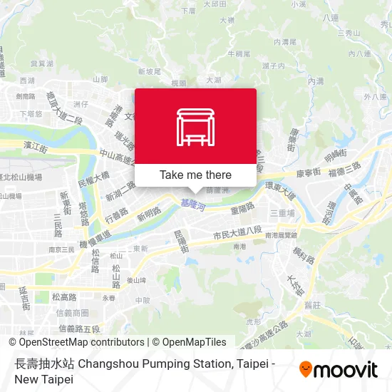 長壽抽水站 Changshou Pumping Station map