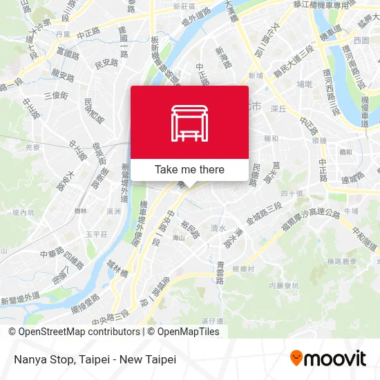 南雅站 Nanya Stop map