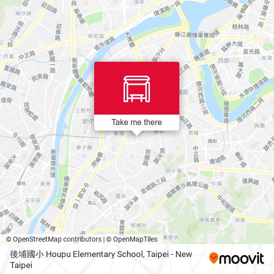 後埔國小 Houpu Elementary School地圖