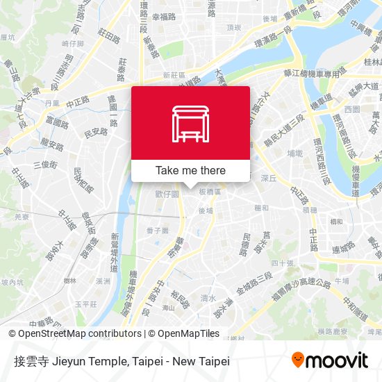 接雲寺 Jieyun Temple map