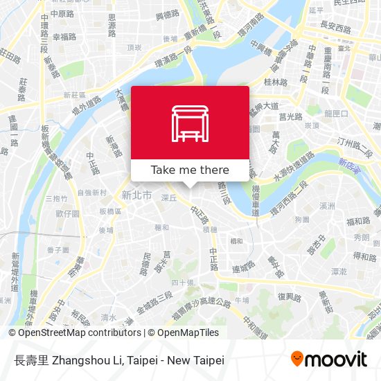 長壽里 Zhangshou Li map