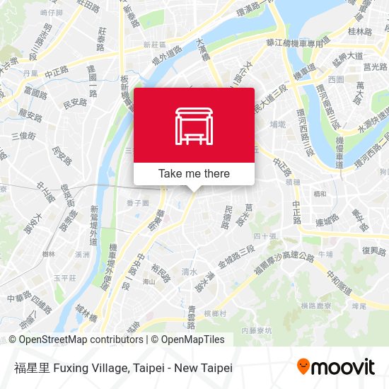 福星里 Fuxing Village map