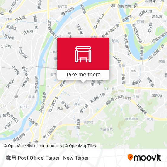 郵局 Post Office map