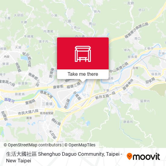 生活大國社區 Shenghuo Daguo Community地圖