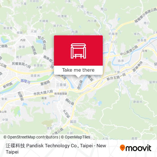 泛碟科技 Pandisk Technology Co. map