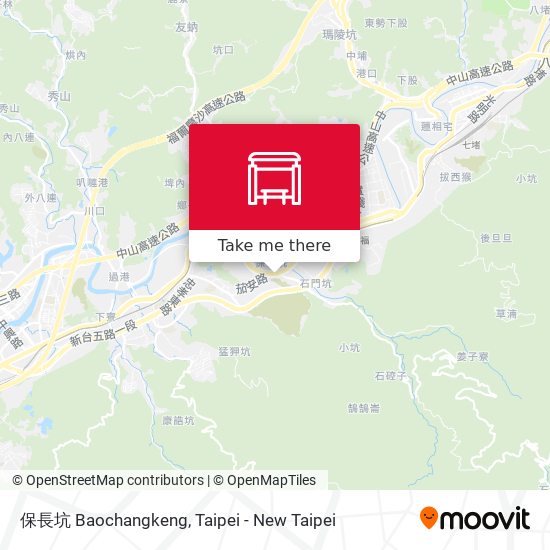 保長坑 Baochangkeng map