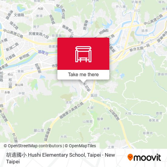 胡適國小 Hushi Elementary School地圖