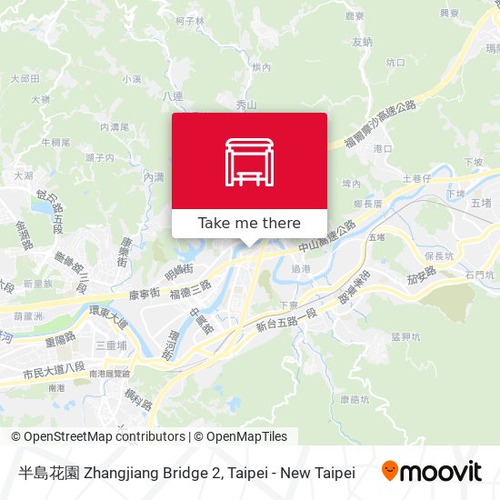 半島花園 Zhangjiang Bridge 2 map