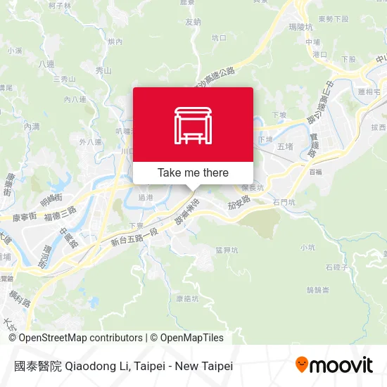 國泰醫院 Qiaodong Li地圖