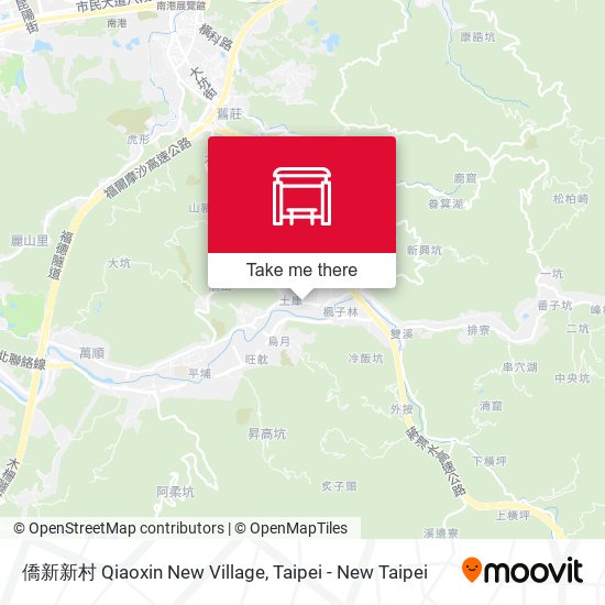 僑新新村 Qiaoxin New Village map