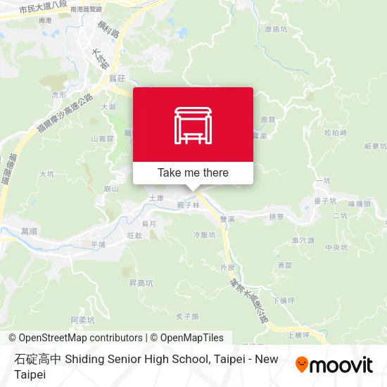 石碇高中 Shiding Senior High School map