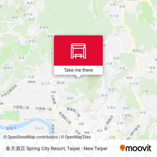 春天酒店 Spring City Resort map