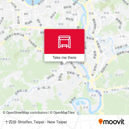 十四份 Shisifen map