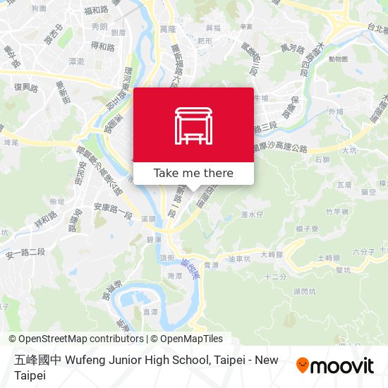 五峰國中 Wufeng Junior High School map