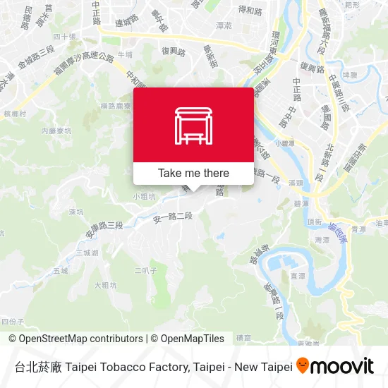 台北菸廠 Taipei Tobacco Factory地圖