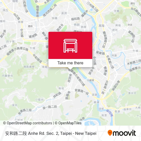 安和路二段 Anhe Rd. Sec. 2地圖