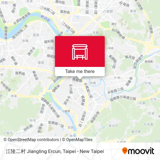 江陵二村 Jiangling Ercun map