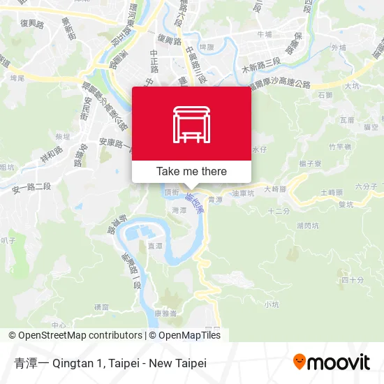 青潭一 Qingtan 1地圖