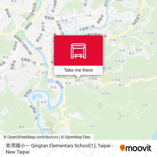 青潭國小一 Qingtan Elementary School(1) map