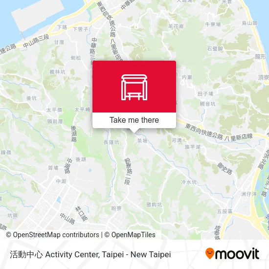 活動中心 Activity Center map