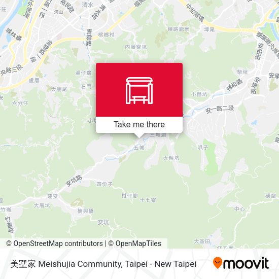 美墅家 Meishujia Community map