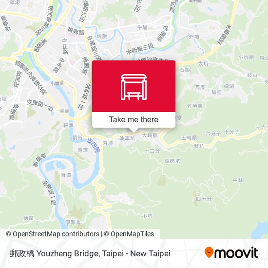 郵政橋 Youzheng Bridge map