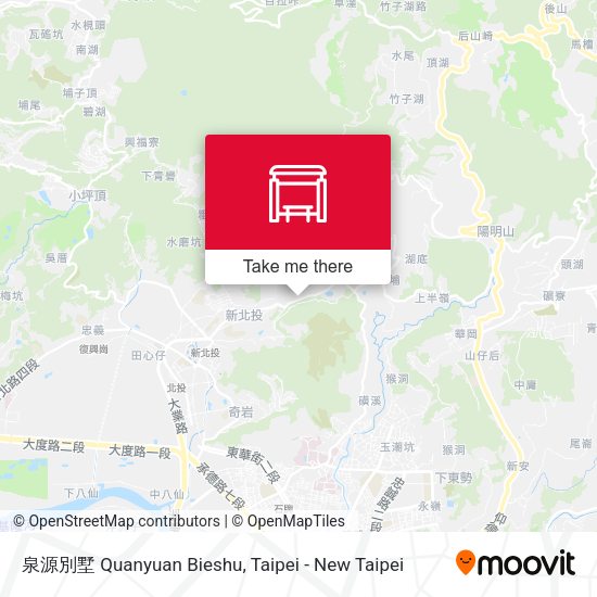泉源別墅 Quanyuan Bieshu地圖