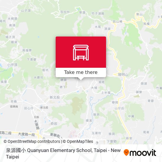 泉源國小 Quanyuan Elementary School map