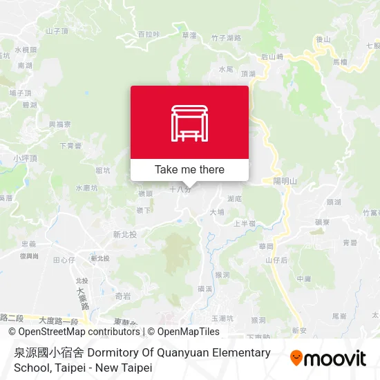 泉源國小宿舍 Dormitory Of Quanyuan Elementary School map