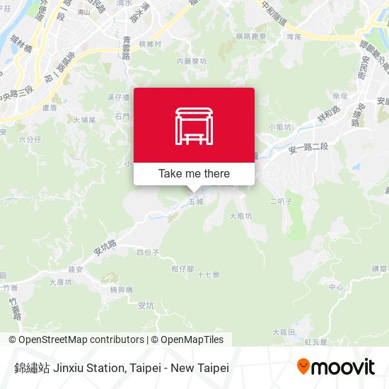 錦繡站 Jinxiu Station map