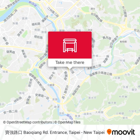 寶強路口 Baoqiang Rd. Entrance map