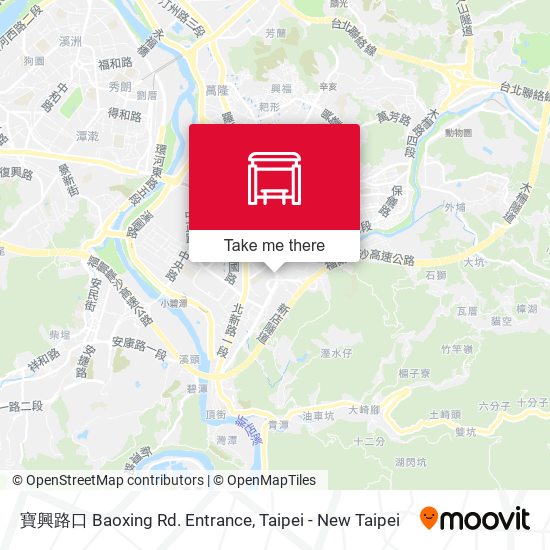 寶興路口 Baoxing Rd. Entrance map