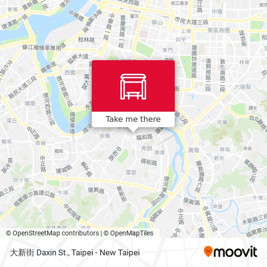 大新街 Daxin St. map