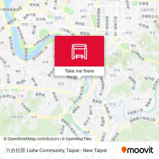 六合社區 Liuhe Community map