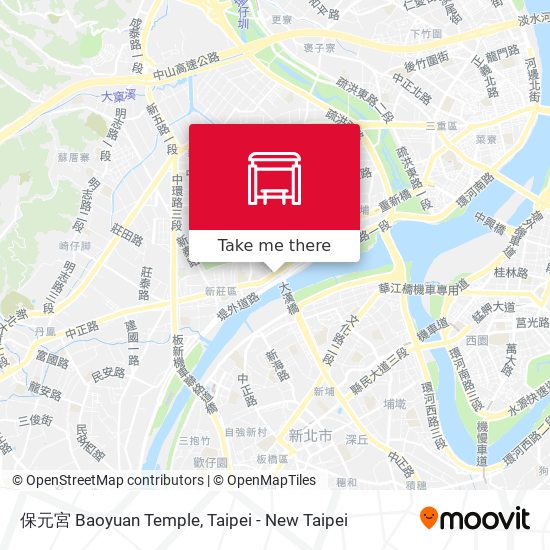 保元宮 Baoyuan Temple map