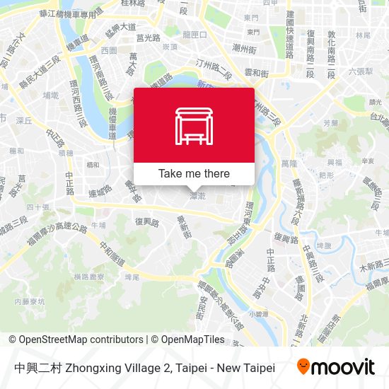 中興二村 Zhongxing Village 2地圖