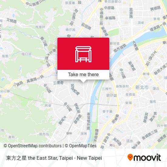 東方之星 the East Star地圖