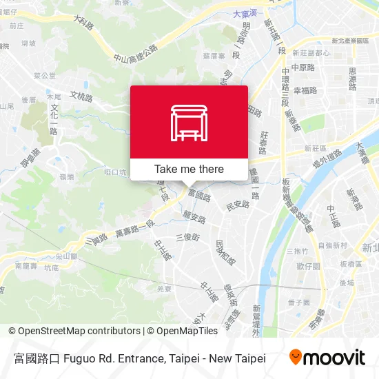 富國路口 Fuguo Rd. Entrance map
